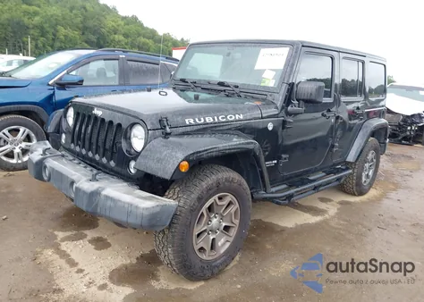 2016 Jeep Wrangler Unlimited Rubicon из США, поврежденный, VIN 1C4BJWFG1GL171524